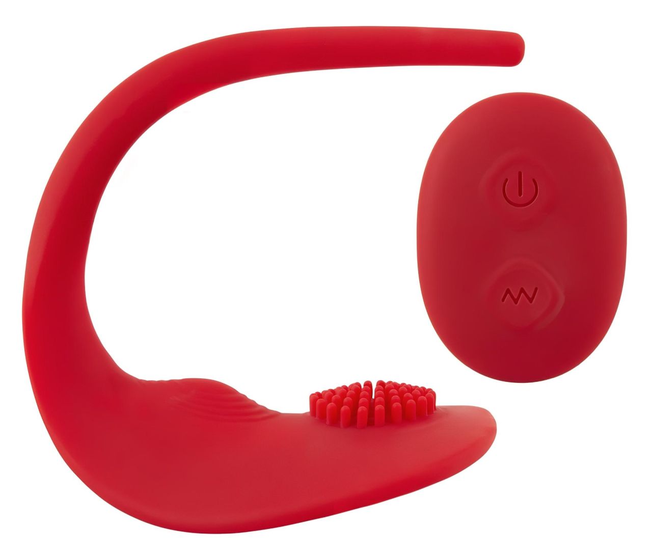SMILE Slim Panty - akkus, rádiós csikló vibrátor (piros)