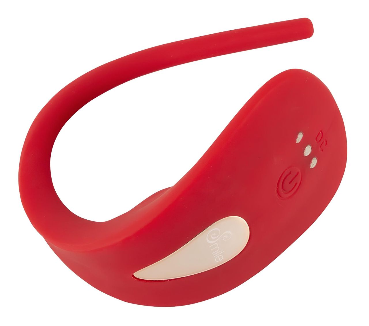 SMILE Slim Panty - akkus, rádiós csikló vibrátor (piros)
