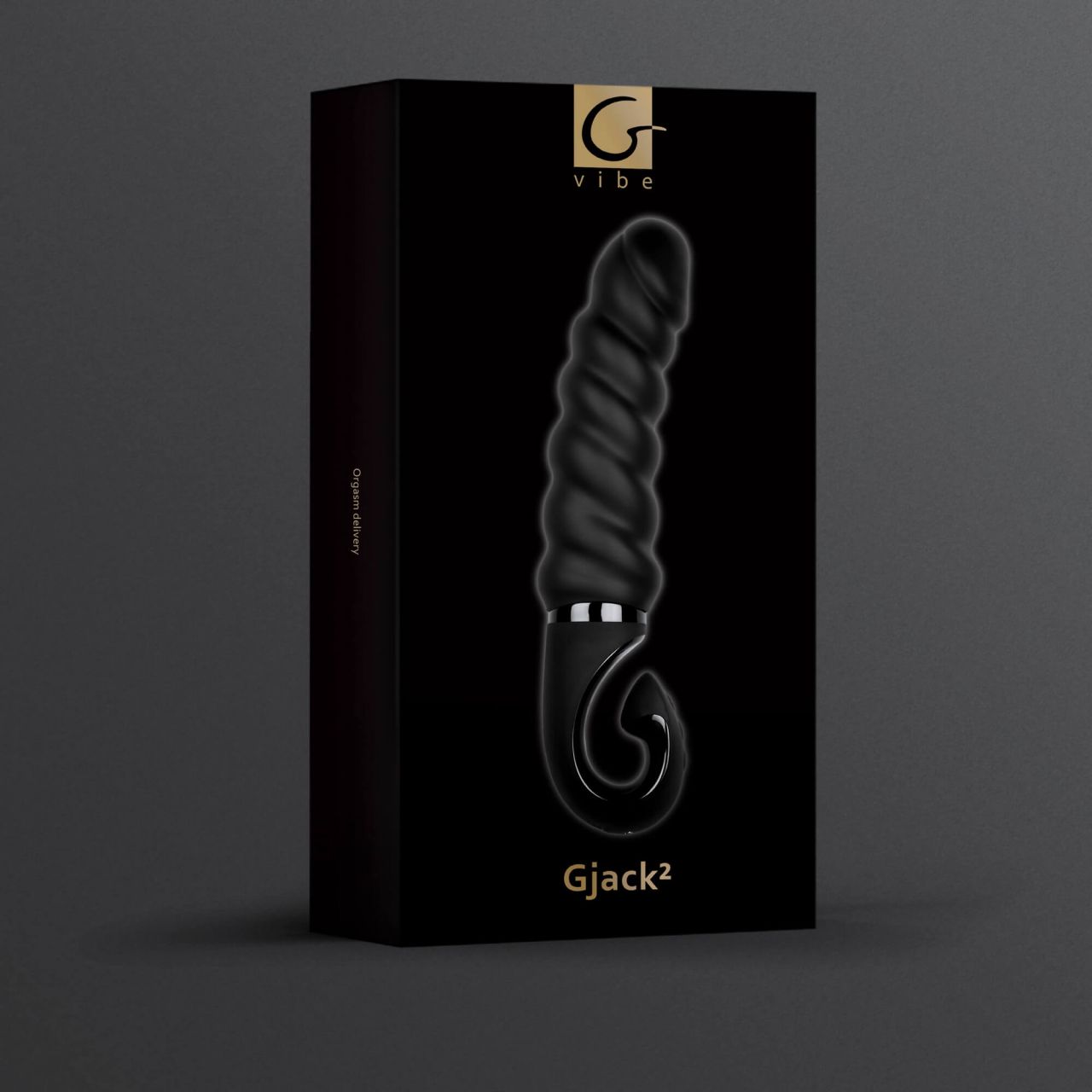 Gvibe G-jack 2- akkus, vízálló szilikon vibrátor (fekete)