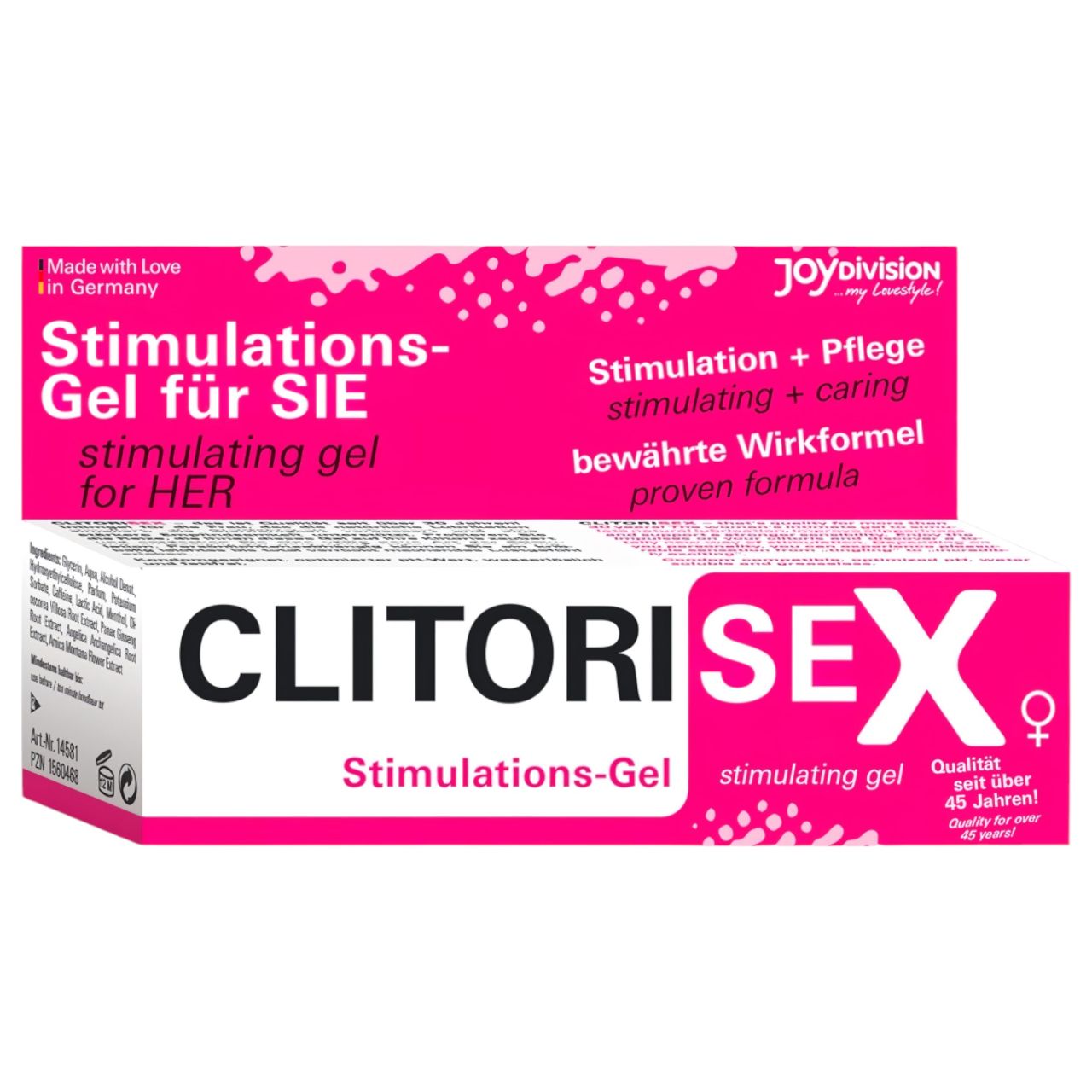 CLITORISEX - intim krém nőknek (25ml)