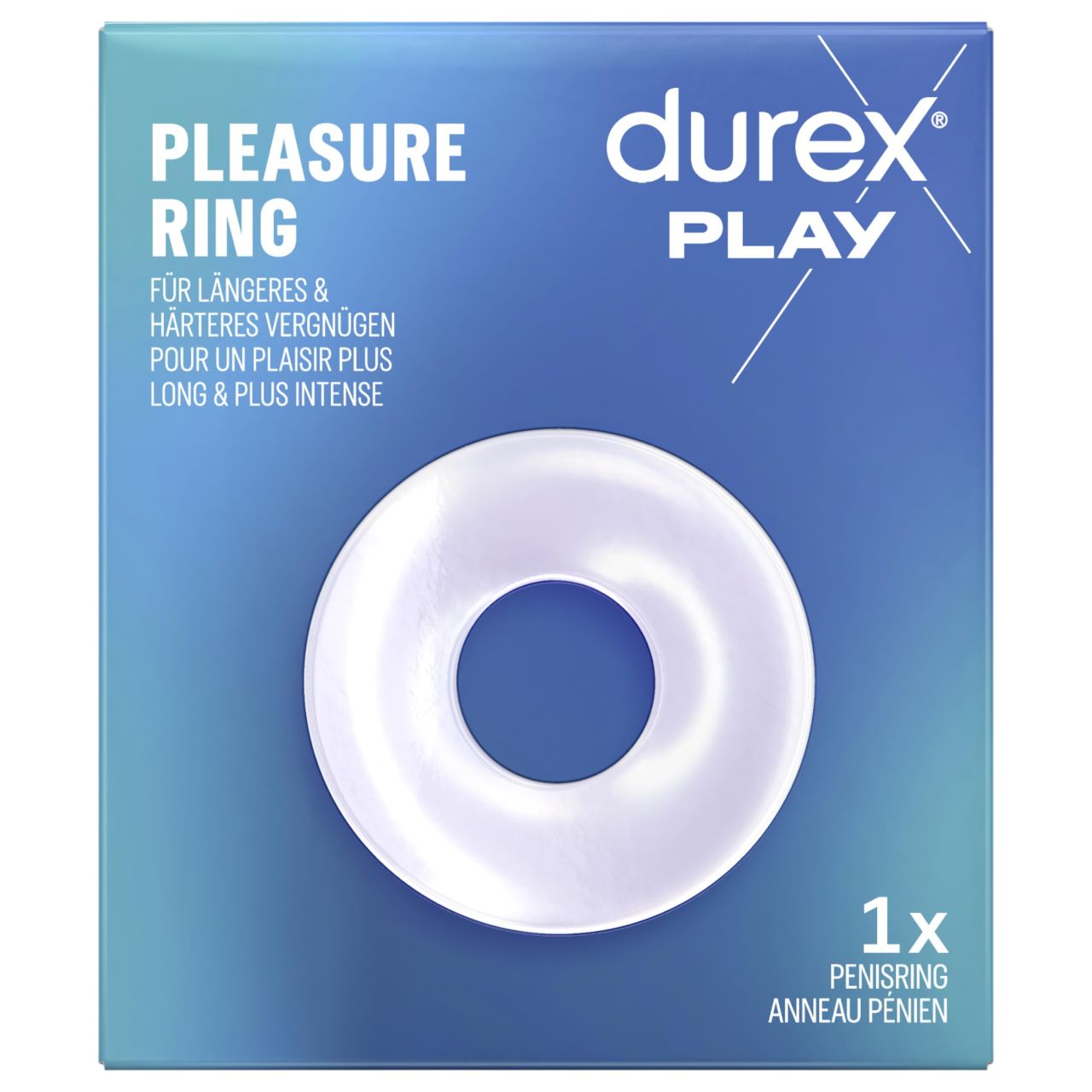 Durex Pleasure Ring - péniszgyűrű (átlátszó) Durex Pleasure Ring - péniszgyűrű (átlátszó)