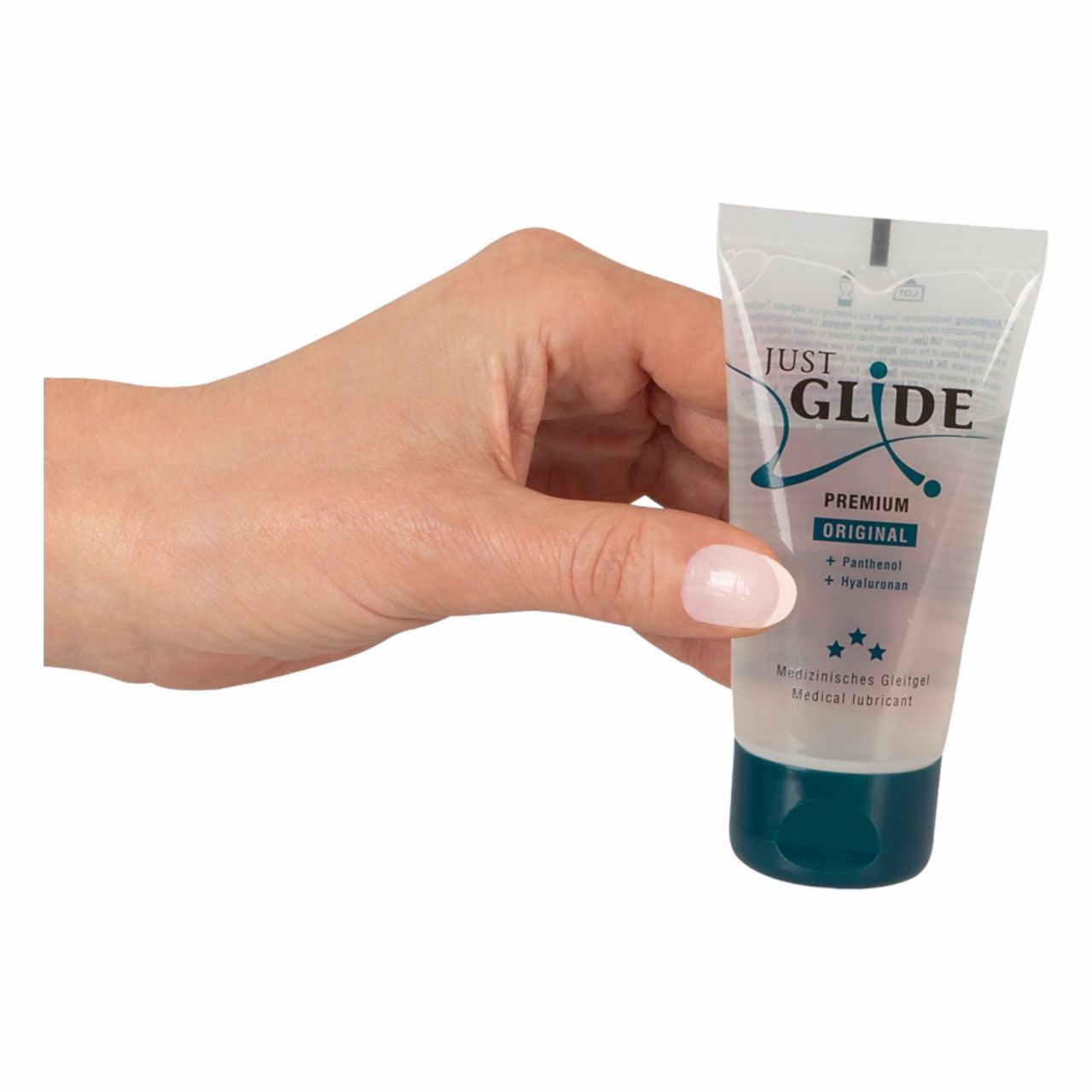 Just Glide Premium Original - vegán, vízbázisú síkosító (50ml)