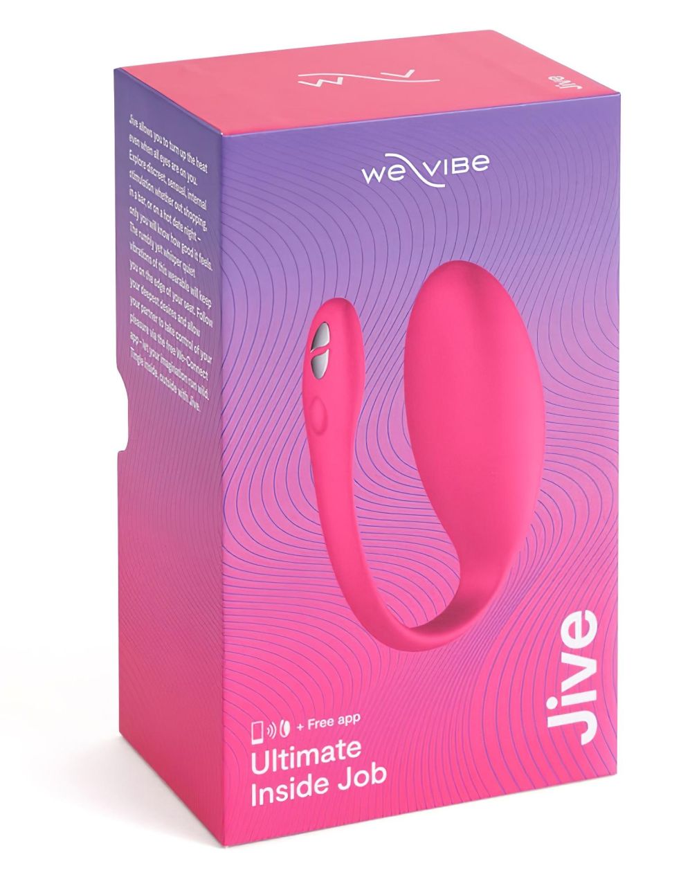 We-Vibe Jive - akkus, okos vibrotojás (pink)