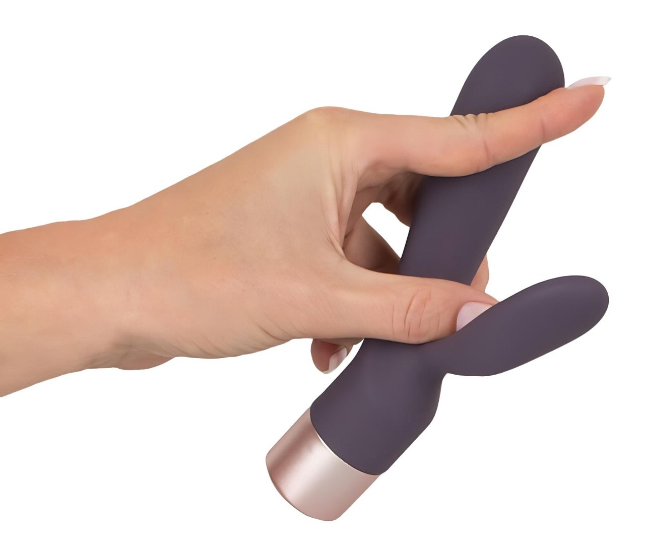 You2Toys Elegant Double - akkus, csiklókaros vibrátor (lila)
