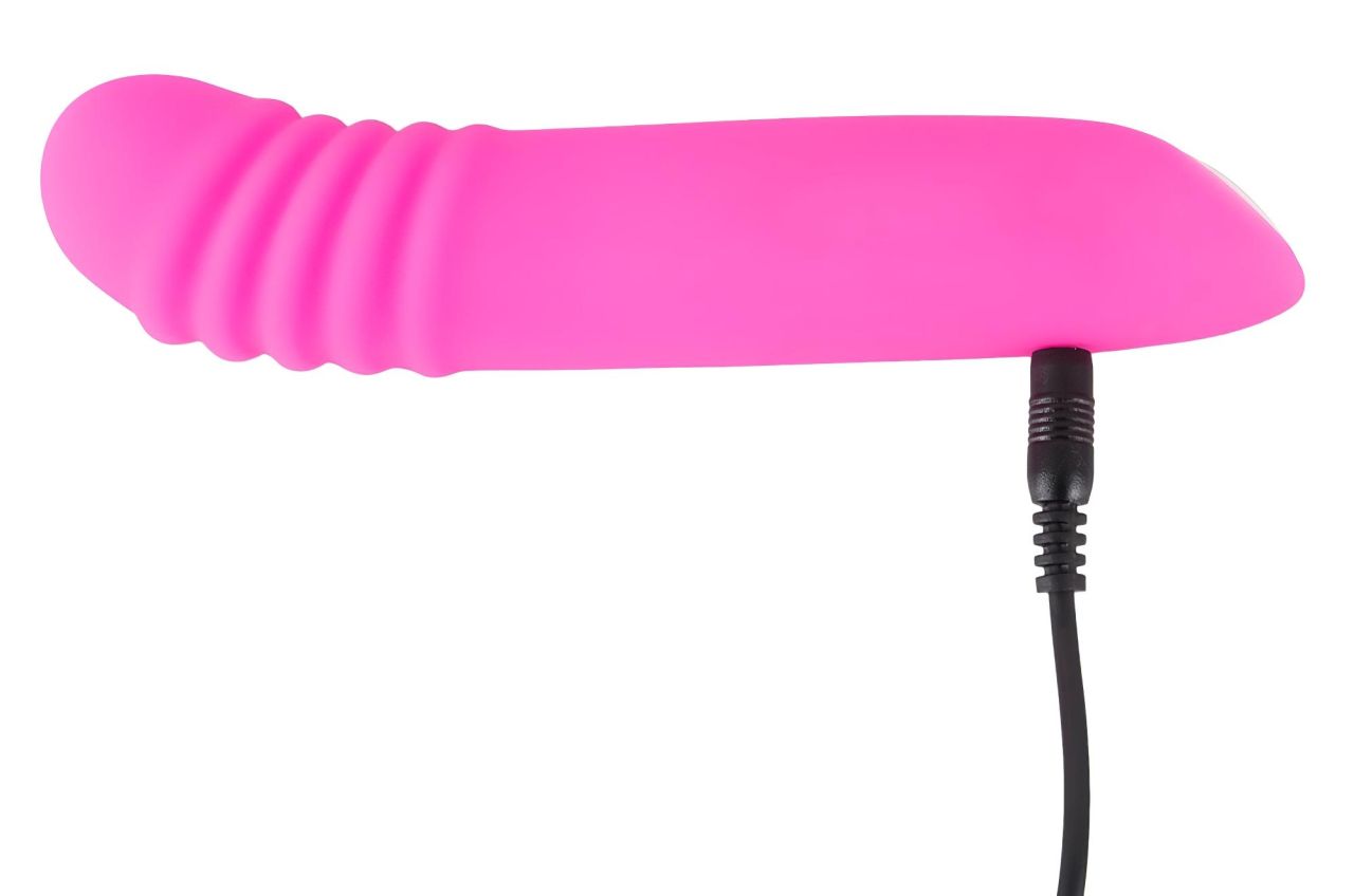 You2Toys - Flashing Mini Vibe - akkus, világító vibrátor (pink)