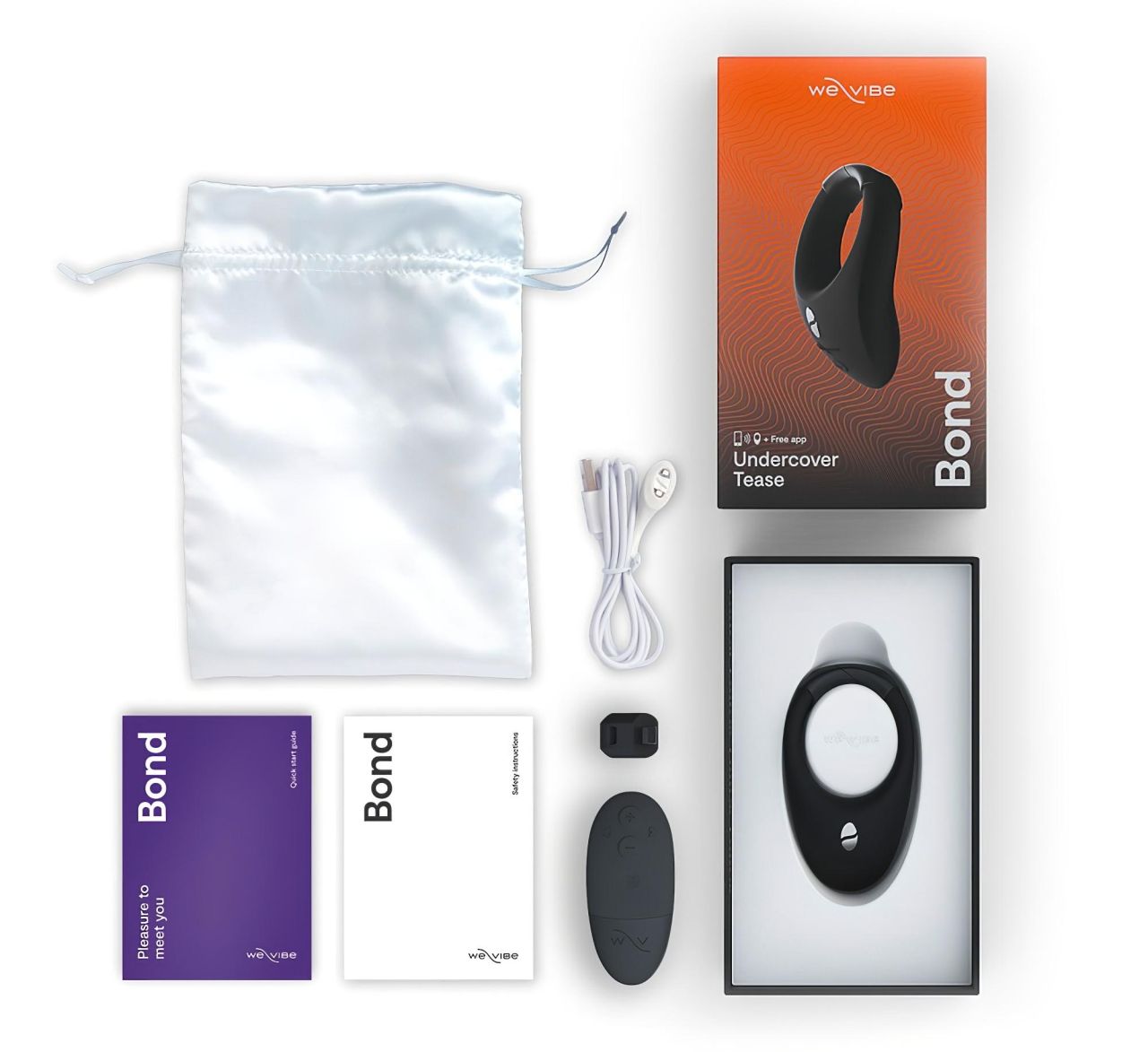 We-Vibe Bond - okos vibrációs péniszgyűrű (fekete)