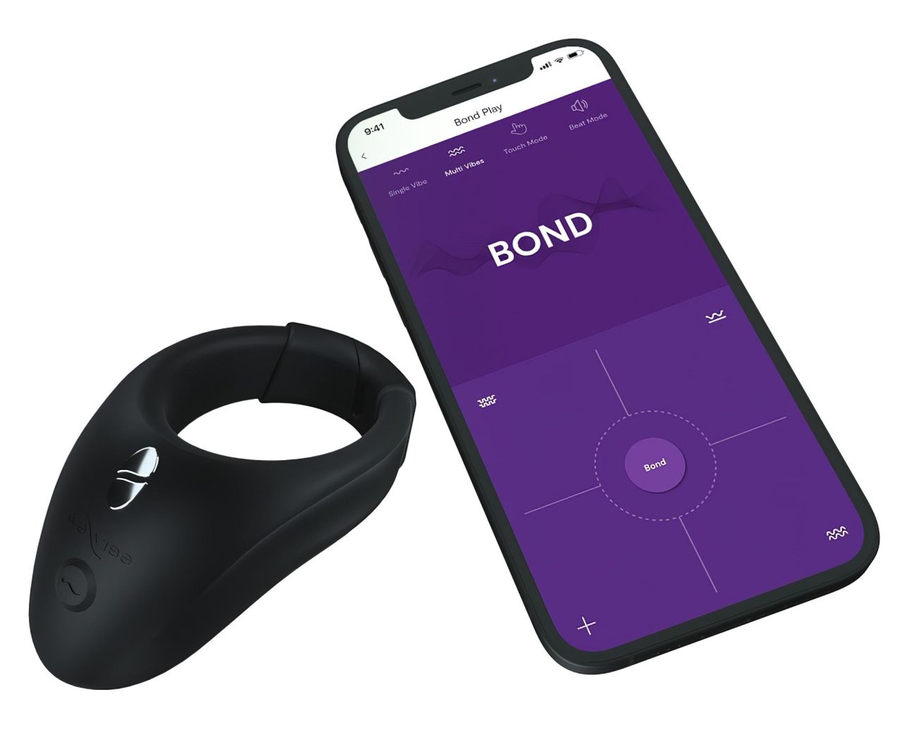 We-Vibe Bond - okos vibrációs péniszgyűrű (fekete)