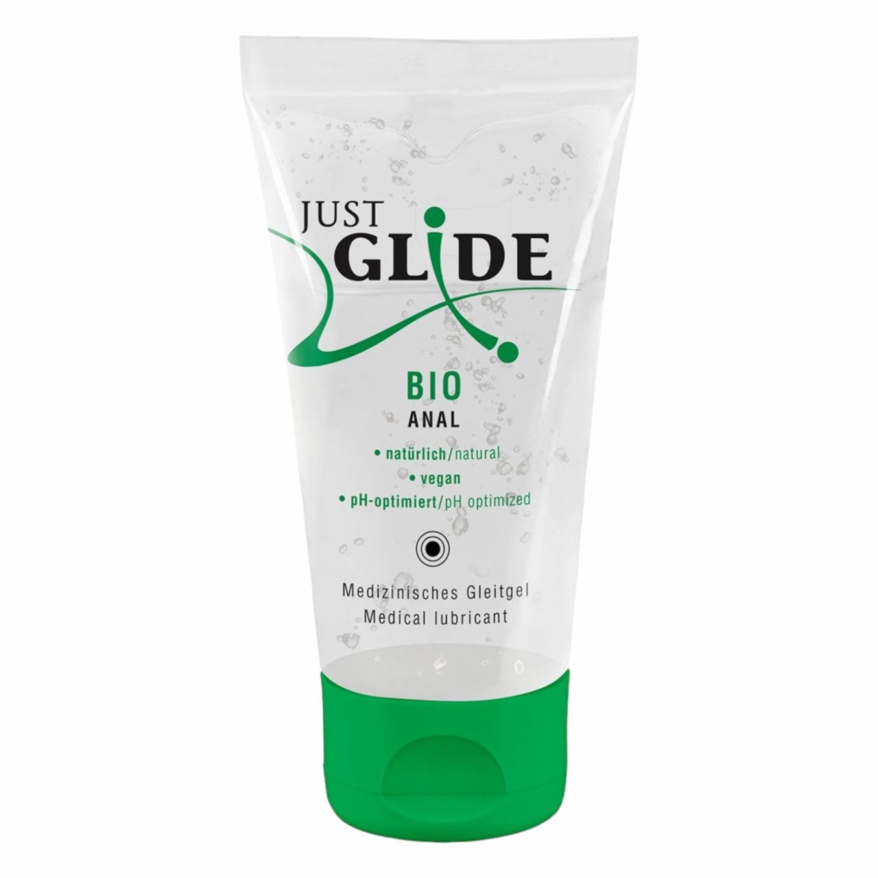 Just Glide Bio ANAL - vízbázisú vegán síkosító (50ml)