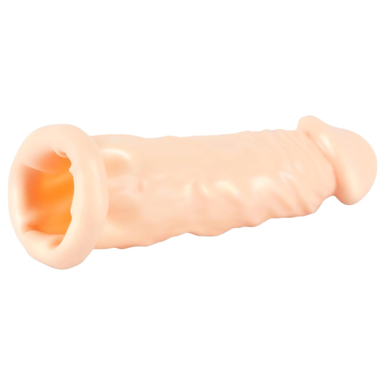 You2Toys - Silicone - hosszabbító péniszköpeny (natúr) - 19cm