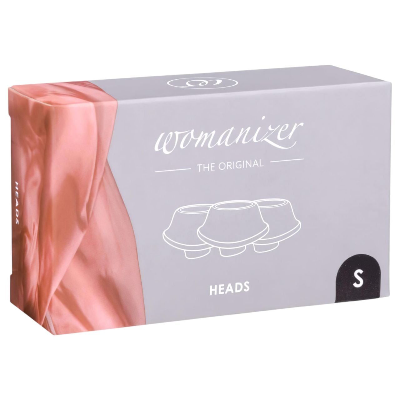 Womanizer Premium S - pótszívóharang szett - fekete (3db)