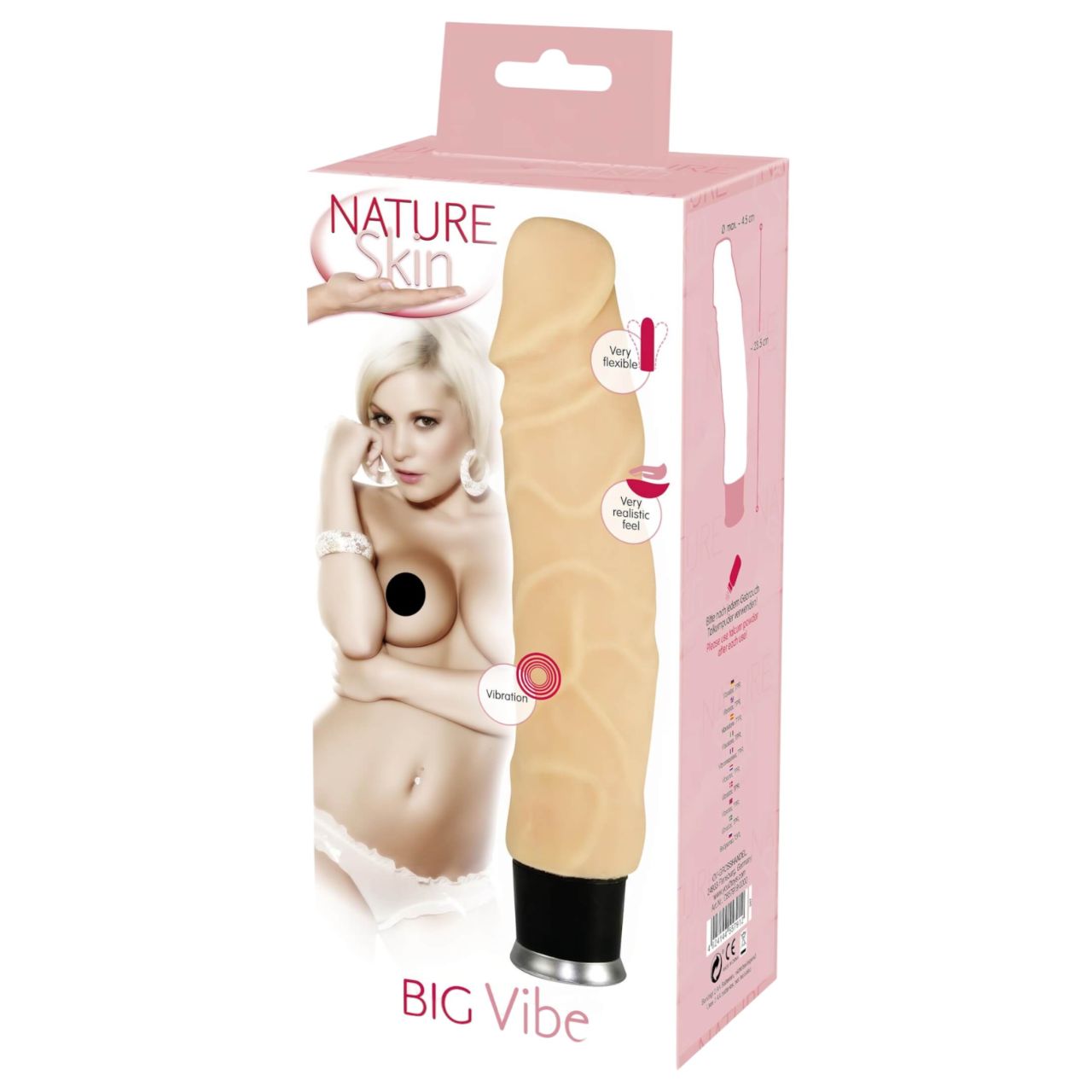 Nature Skin - Bőrtapintású vibrátor