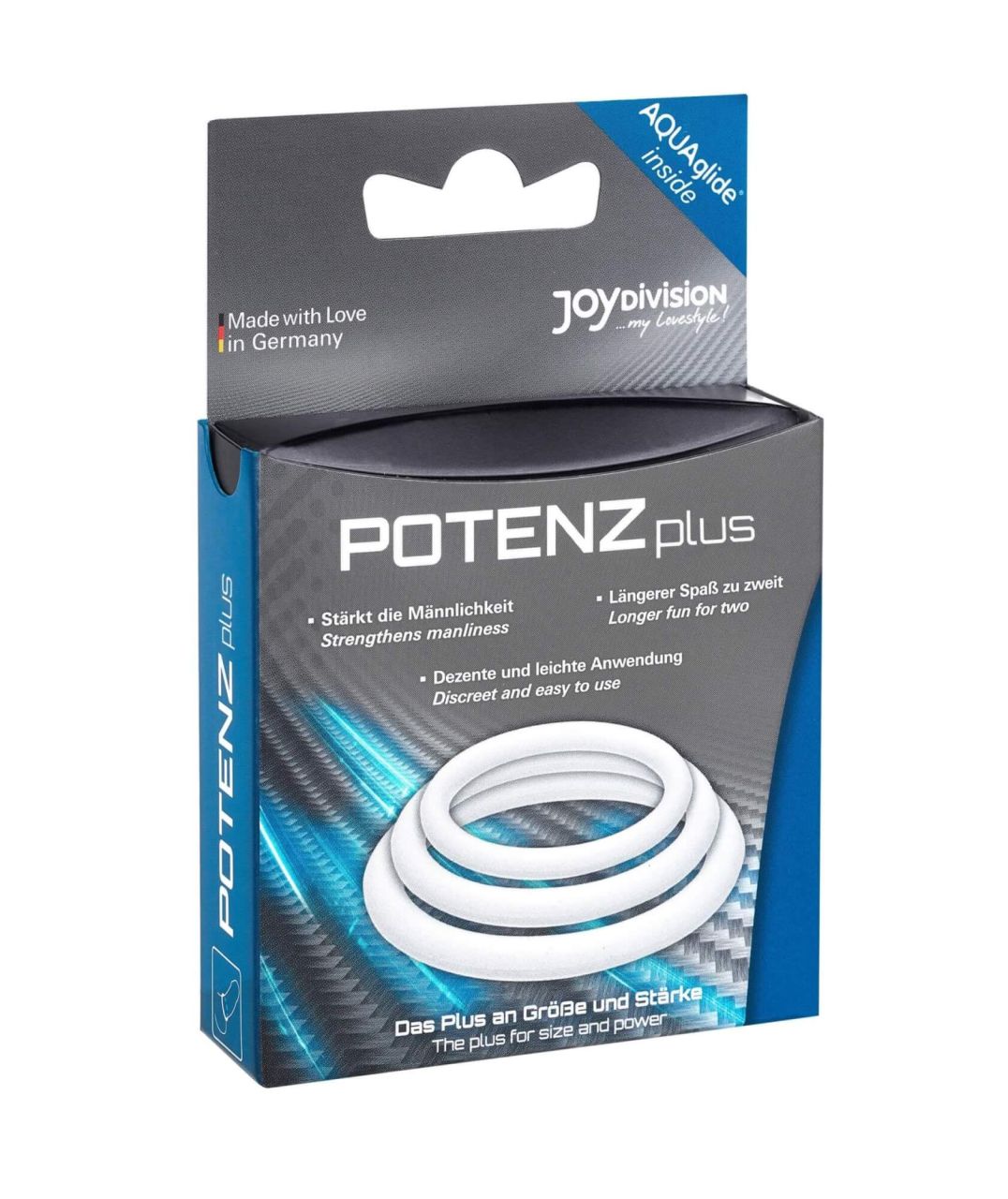 POTENZplus péniszgyűrű - szett (3db)