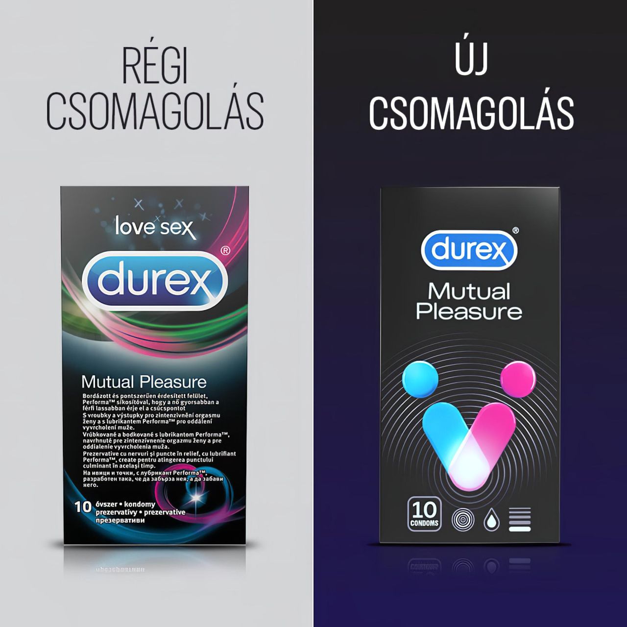 Durex Mutual Pleasure - késleltető óvszer (10db)