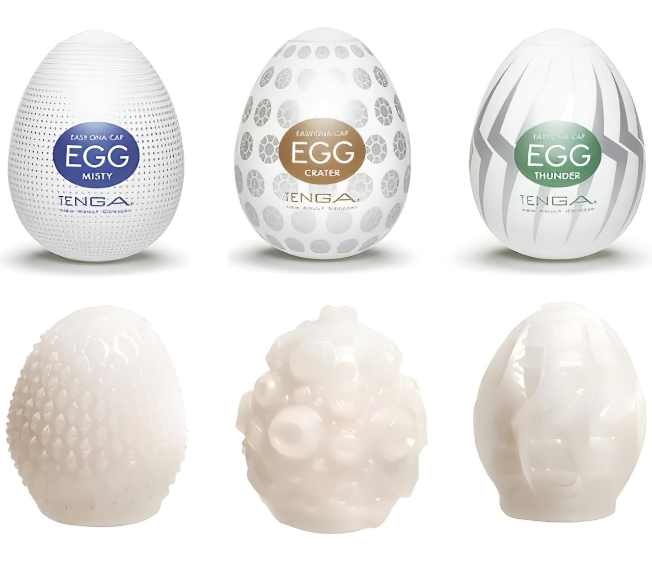 TENGA Egg válogatás II. - maszturbációs tojás (6db)