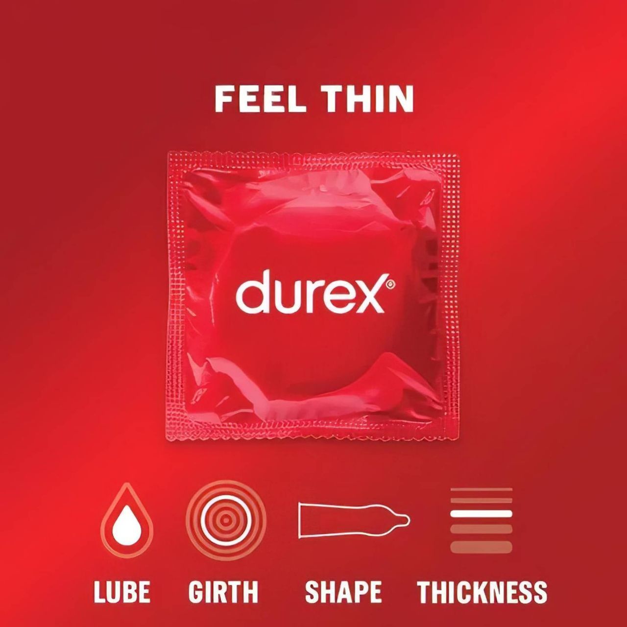 Durex Feel Thin - élethű érzés óvszer (3db) Durex Feel Thin - élethű érzés óvszer (3db)