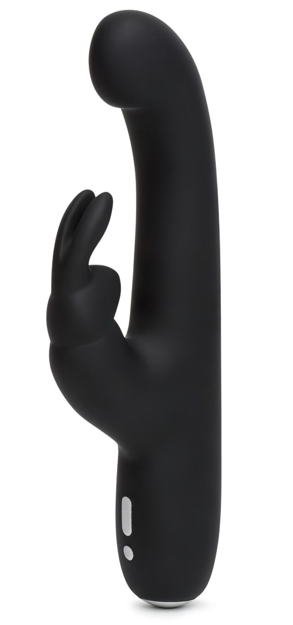 Happyrabbit G-Spot Slim - vibrátor (fekete)