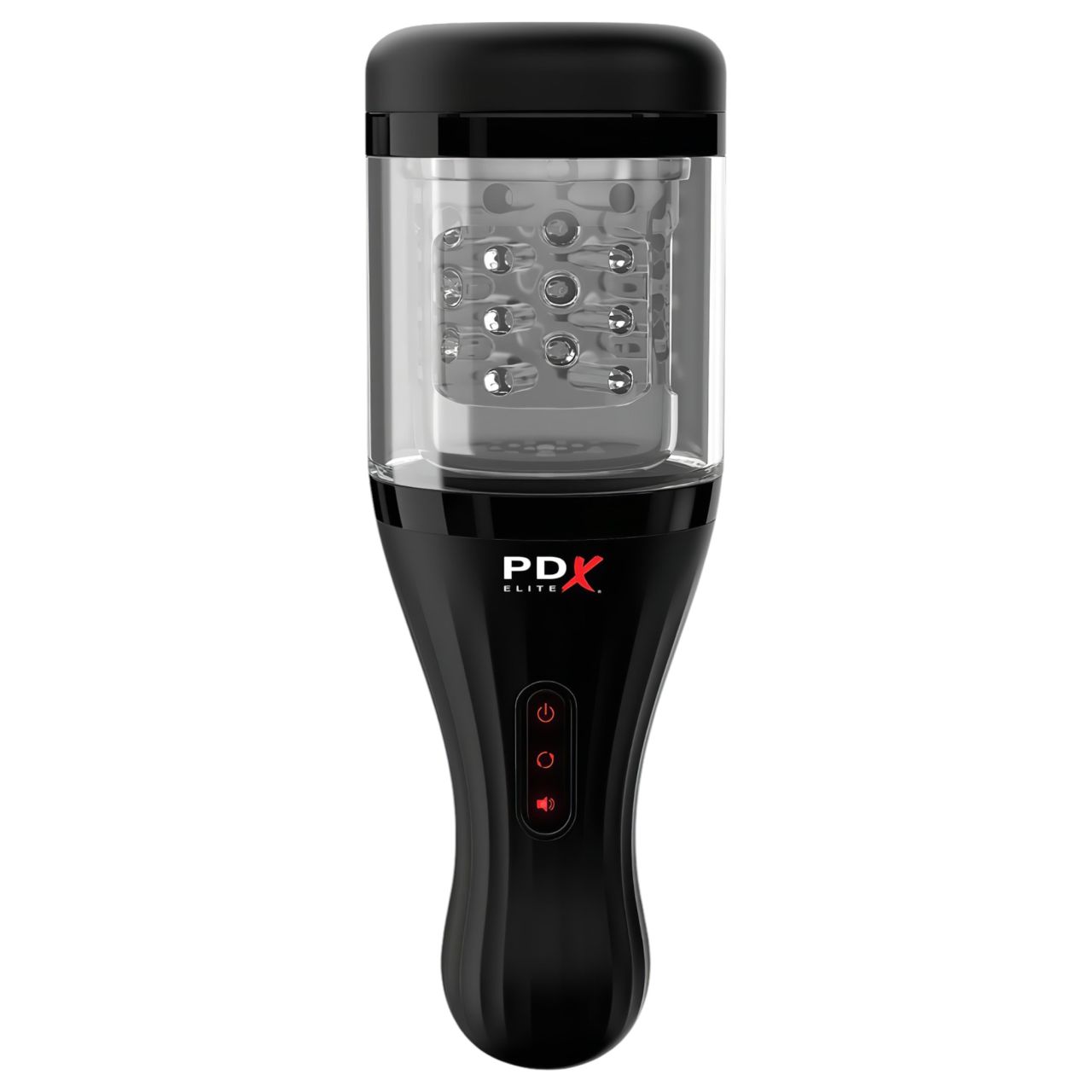 PDX Elite Rotobator - műpunci (átlátszó-fekete) PDX Elite Rotobator - műpunci (átlátszó-fekete)