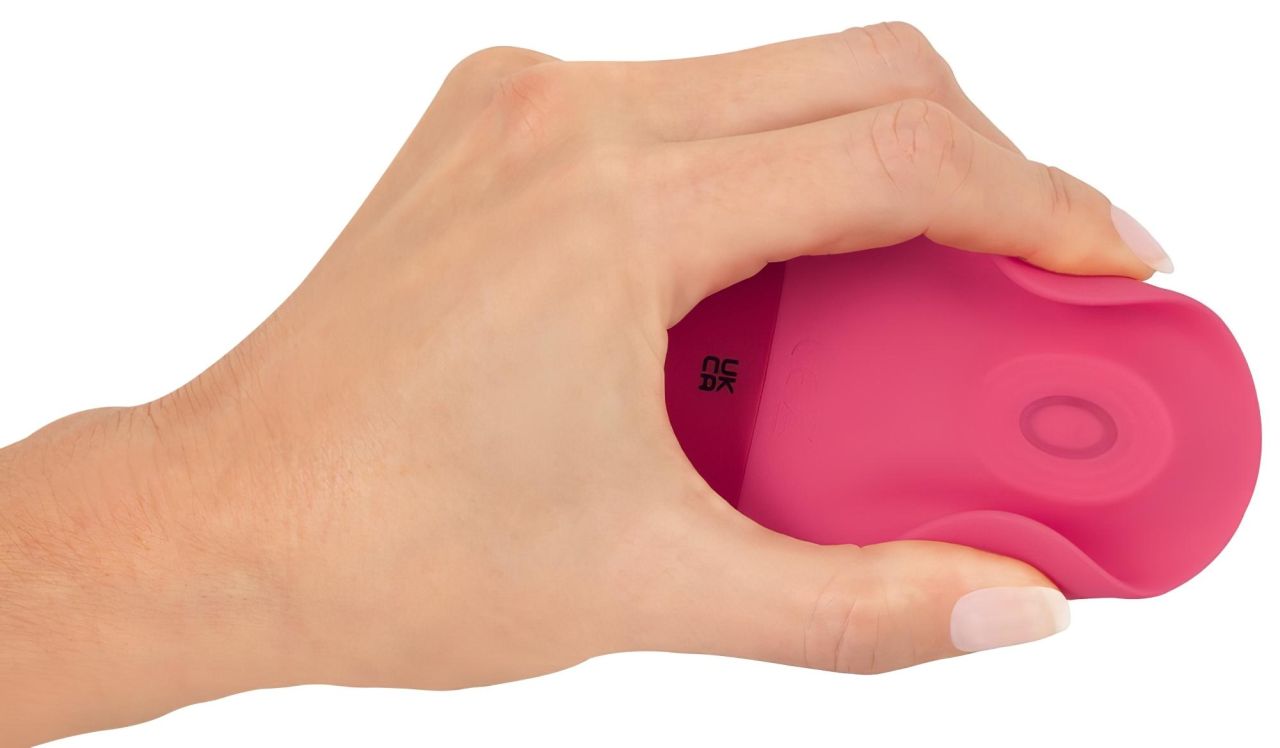 SMILE Thumping Touch - akkus, pulzáló csikló vibrátor (pink)