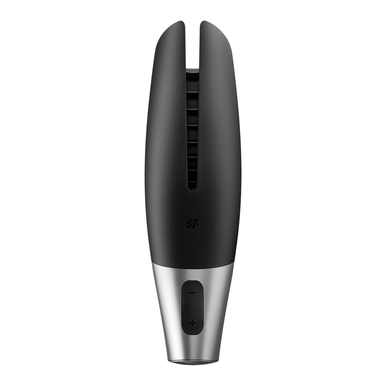 Satisfyer Power - okos, akkus maszturbátor (fekete-ezüst)