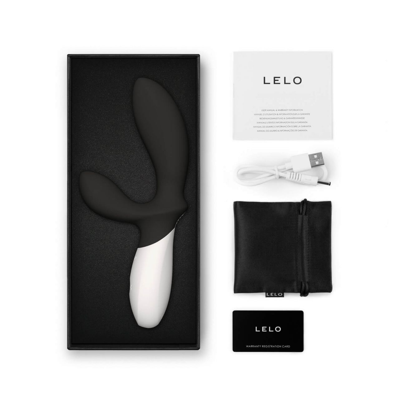 LELO Loki Wave 2 - akkus, vízálló prosztata vibrátor (fekete)