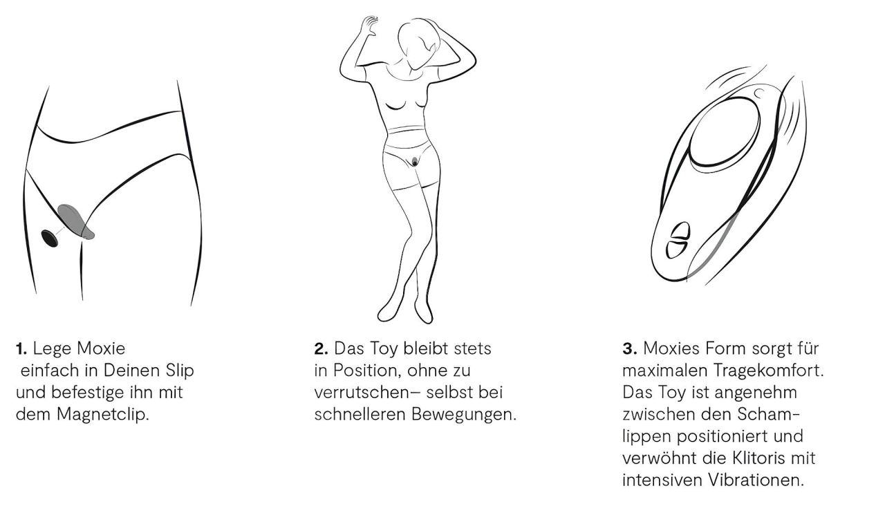 We-Vibe Moxie+ - rádiós, okos csiklóvibrátor (türkiz)