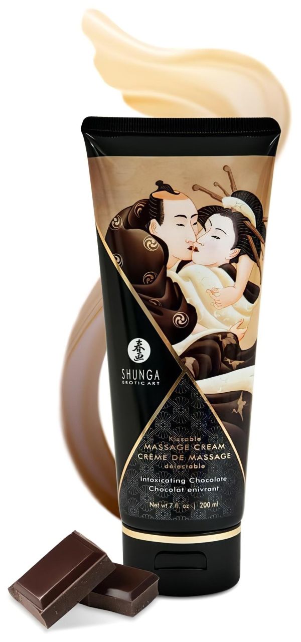 Shunga - masszázs krém - csokoládé (200ml)