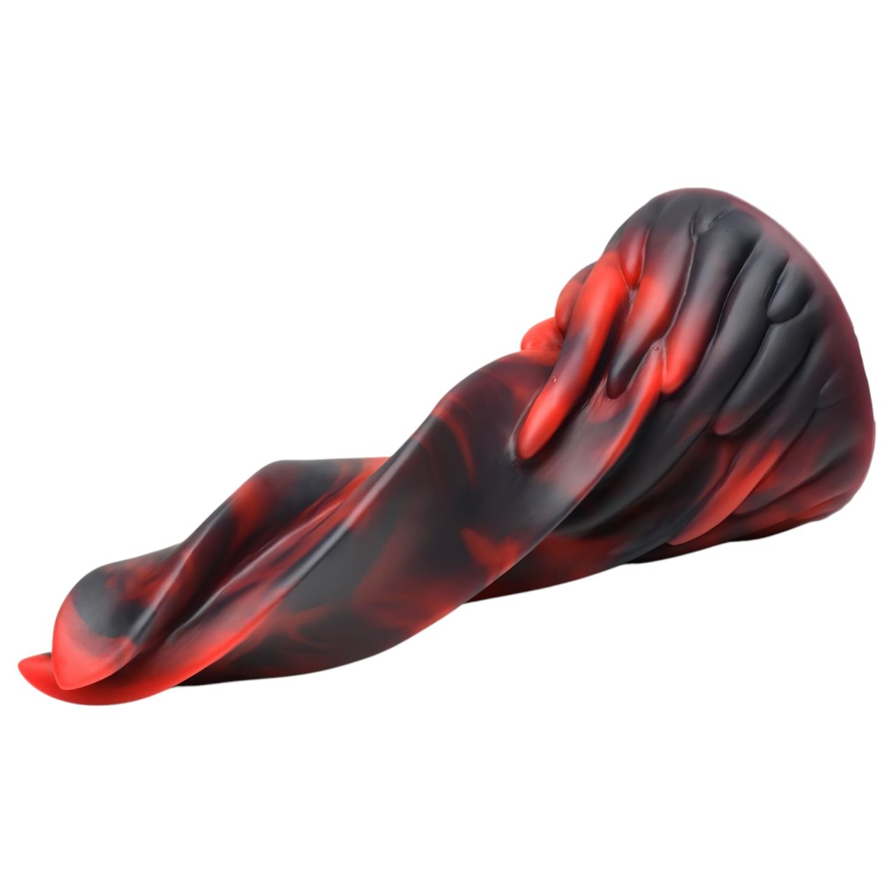 Creature Cocks Hell Kiss - csavart szilikon dildó - 19cm (piros) Creature Cocks Hell Kiss - csavart szilikon dildó - 19cm (piros)