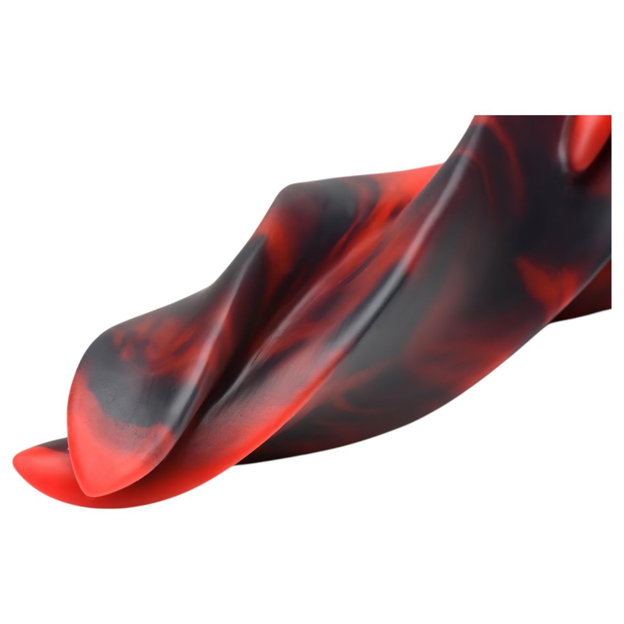Creature Cocks Hell Kiss - csavart szilikon dildó - 19cm (piros) Creature Cocks Hell Kiss - csavart szilikon dildó - 19cm (piros)