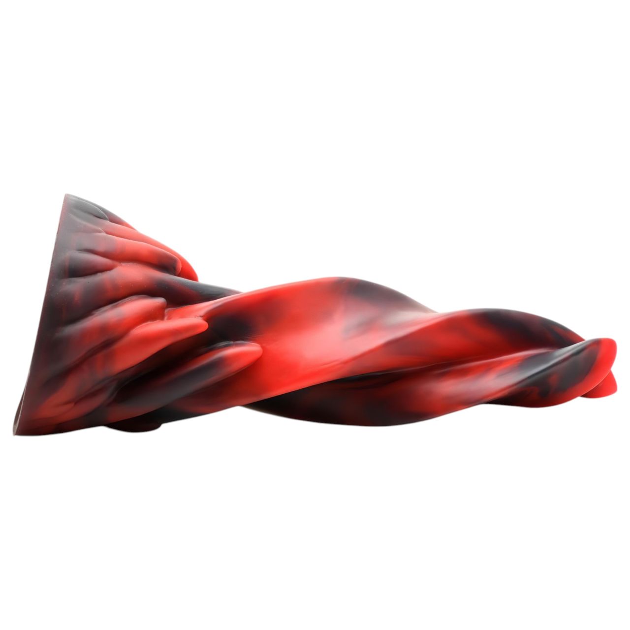 Creature Cocks Hell Kiss - csavart szilikon dildó - 19cm (piros) Creature Cocks Hell Kiss - csavart szilikon dildó - 19cm (piros)