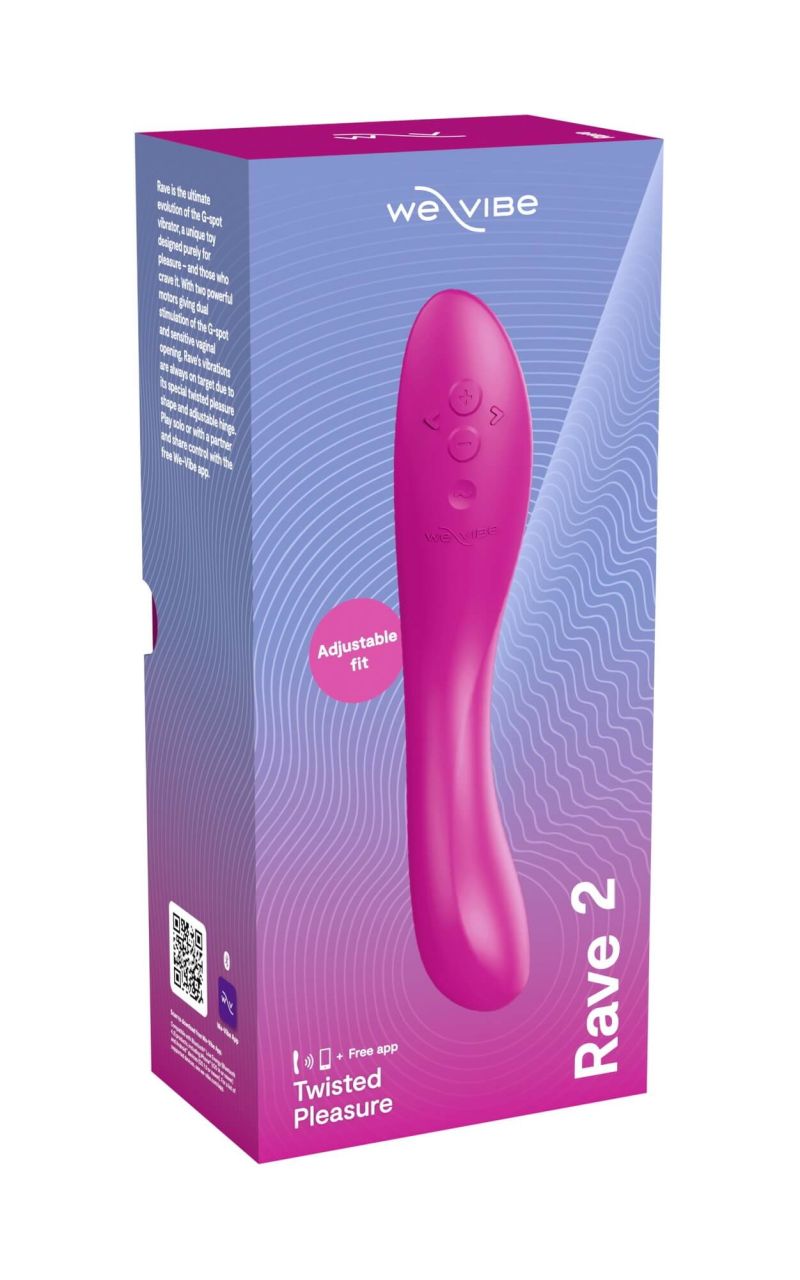 We-Vibe Rave 2 - okos, akkus G-pont vibrátor (pink)