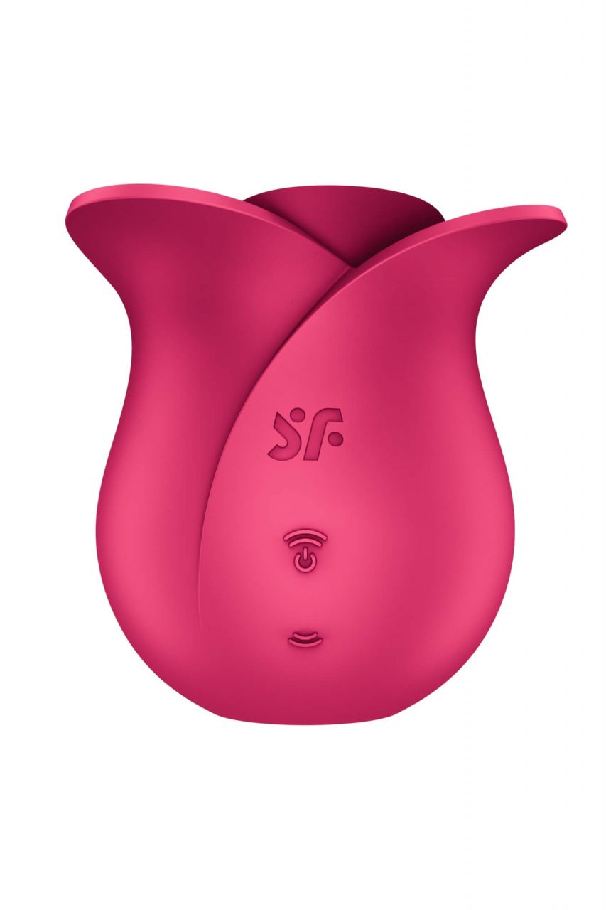 Satisfyer Pro 2 Rose Modern - akkus léghullámos csiklóizgató (piros)