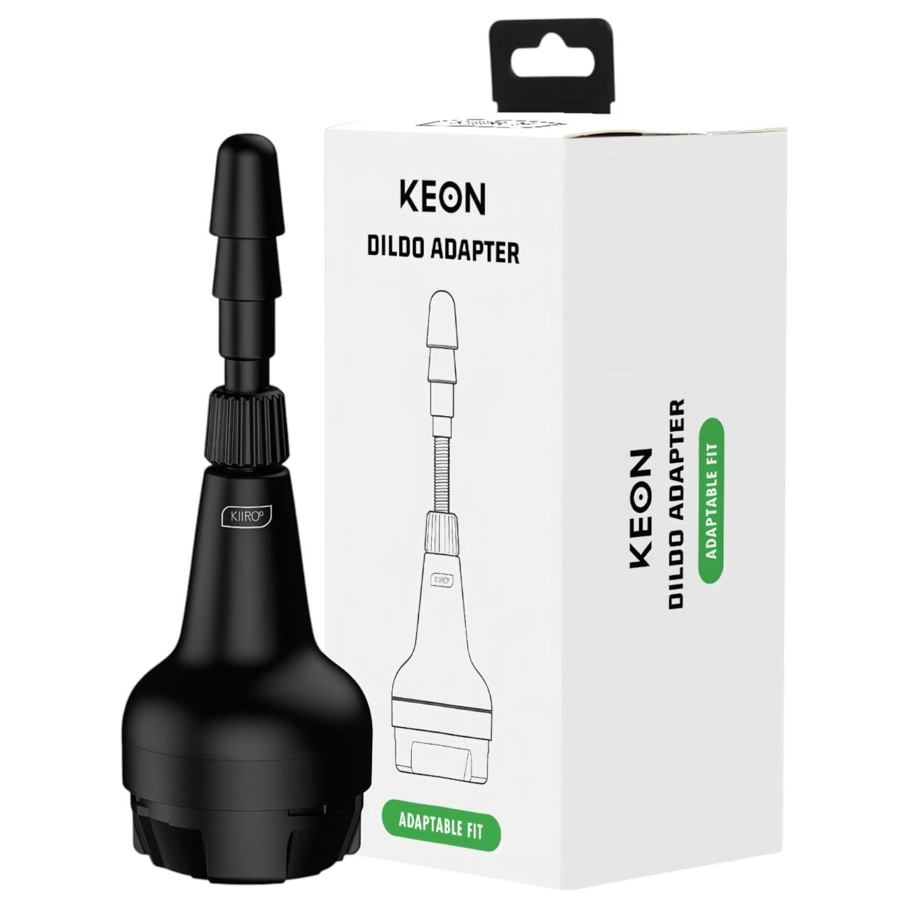 Kiiroo Keon - dildó adapter (fekete)