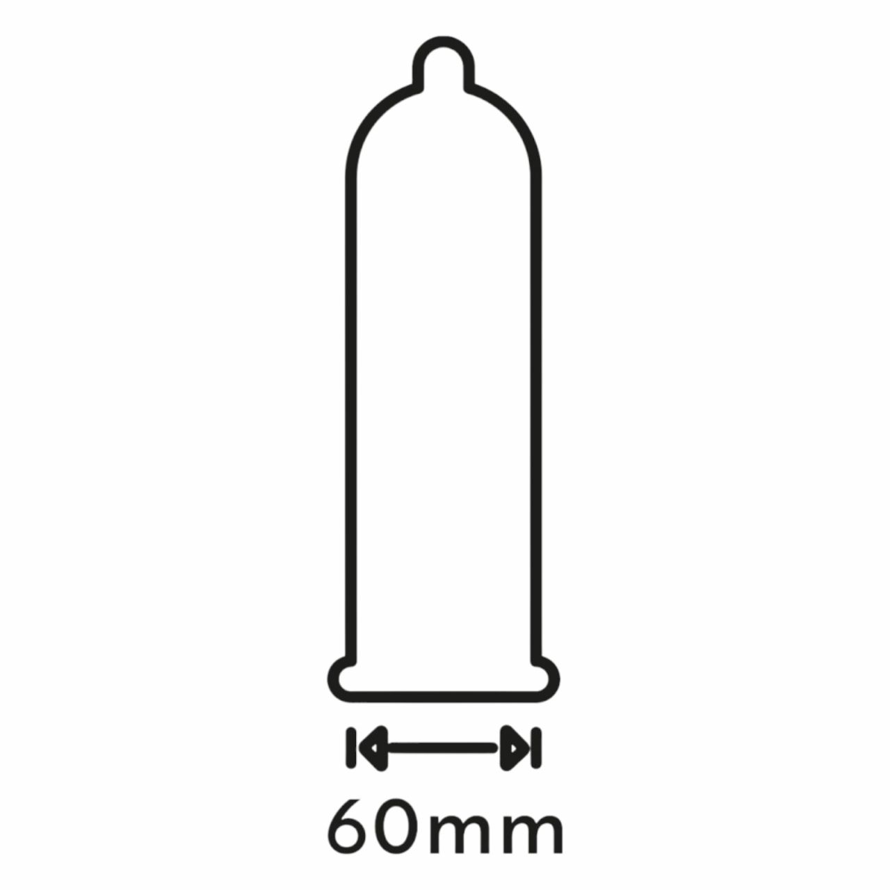 Secura Padlizsán - extra nagy óvszer - 60mm (48db)