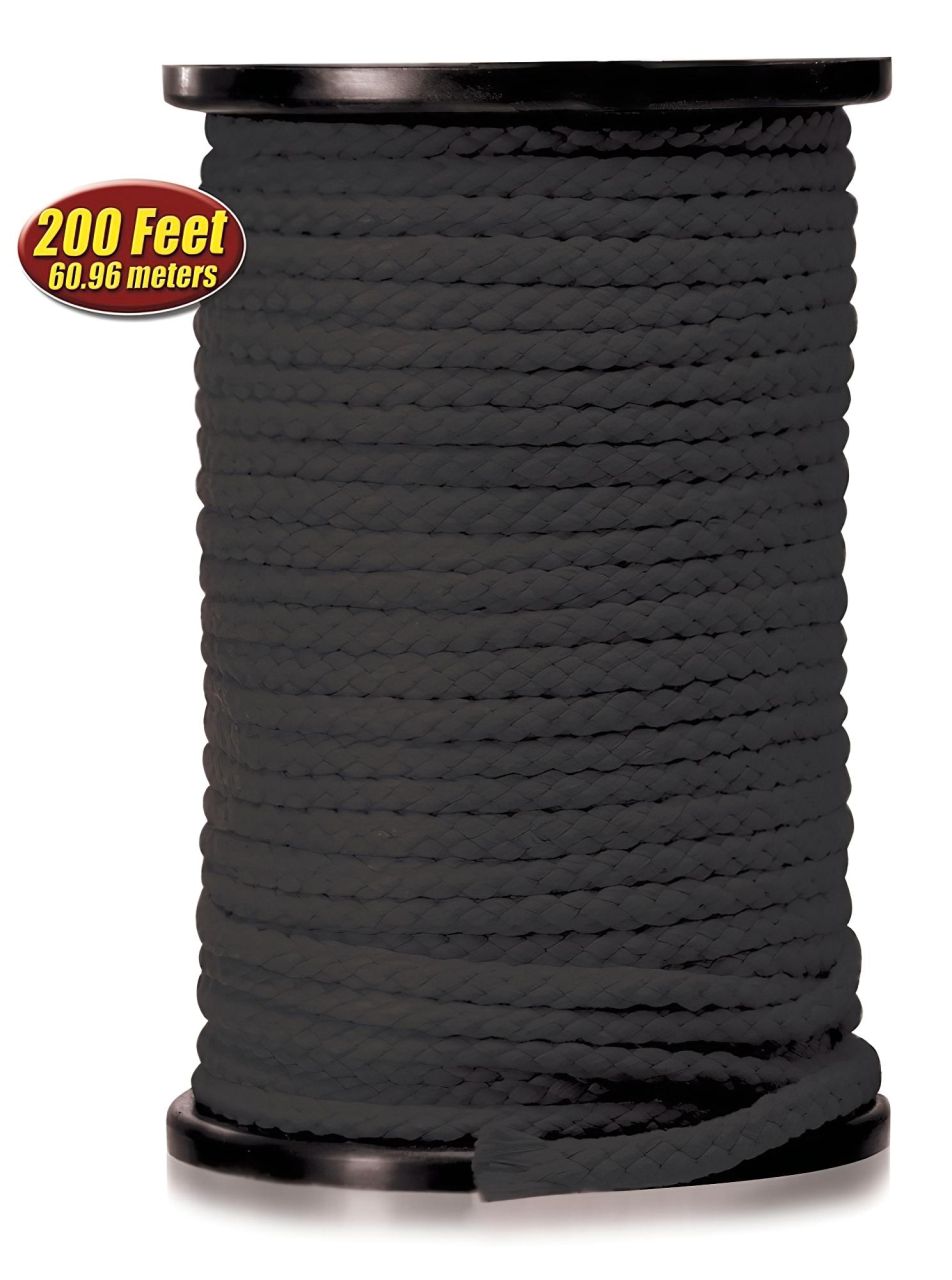 Fetish Shibari Bondage kötél - 60m (fekete) Fetish Shibari Bondage kötél - 60m (fekete)