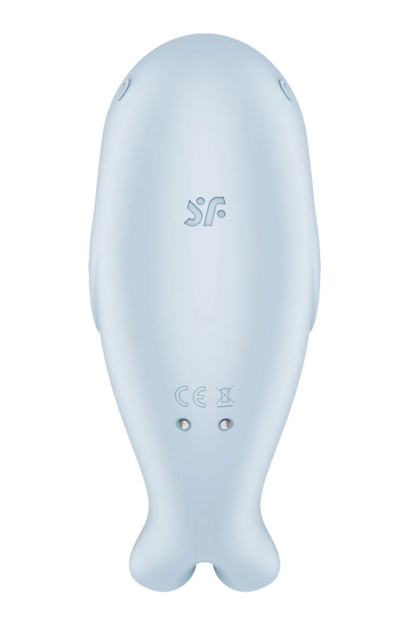 Satisfyer Seal You Soon - akkus, léghullámos csiklóizgató (kék)