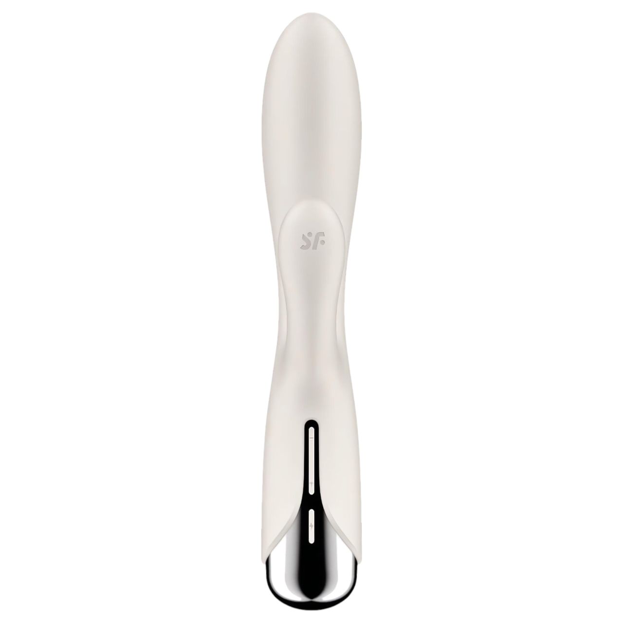 Satisfyer Spinning Rabbit 1 - forgó csiklókaros vibrátor (bézs)