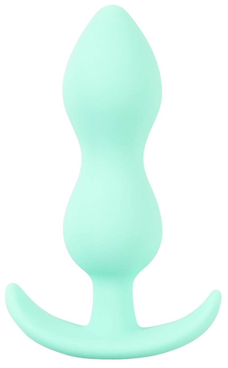 Cuties Mini Butt Plug - szilikon anál dildó - menta (2,3cm)