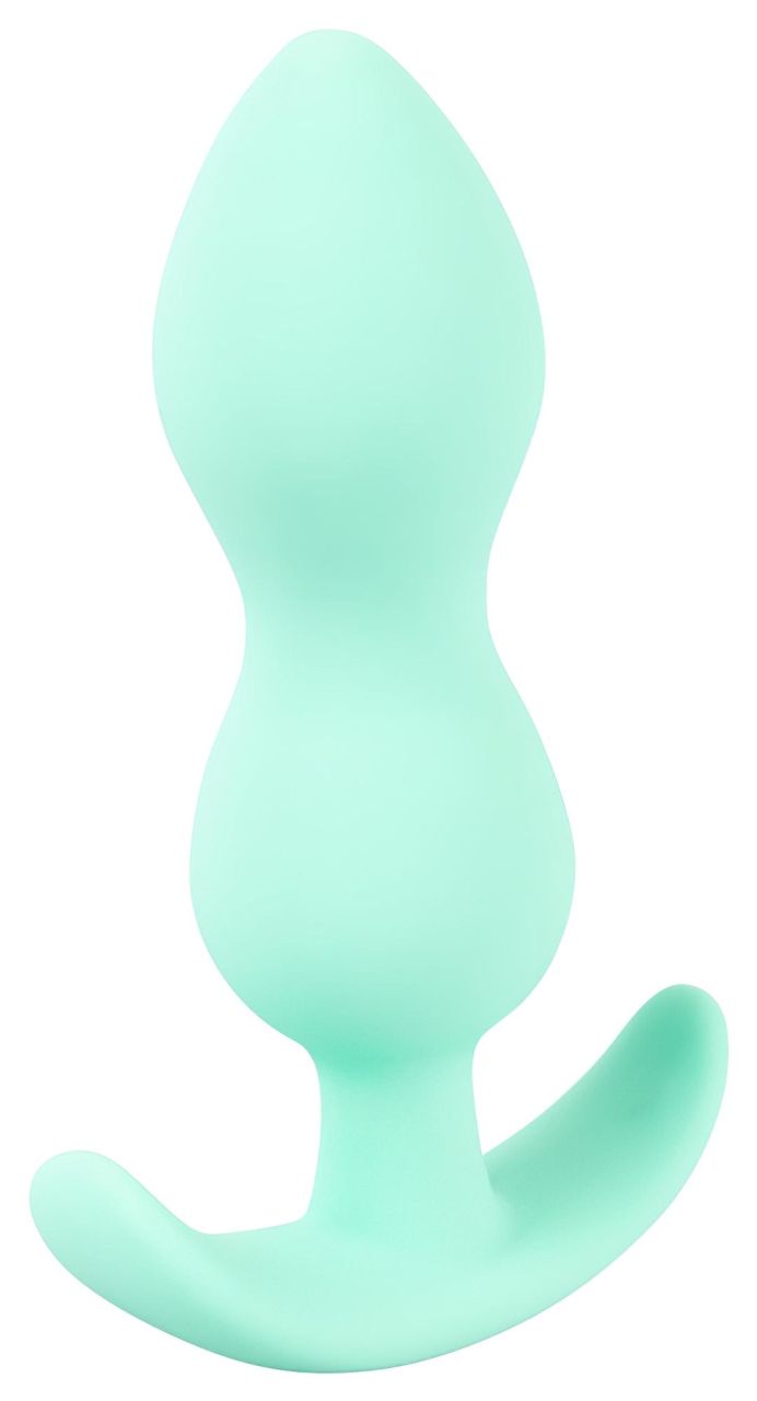 Cuties Mini Butt Plug - szilikon anál dildó - menta (2,3cm)