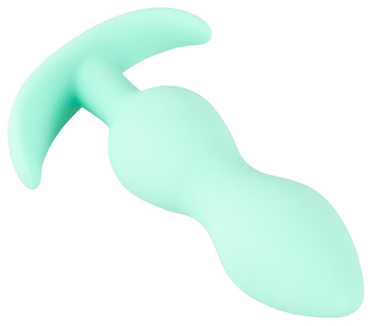 Cuties Mini Butt Plug - szilikon anál dildó - menta (2,3cm)