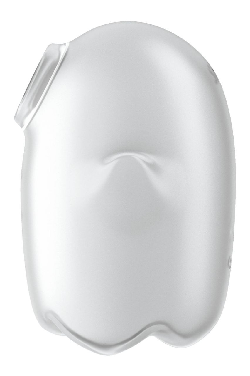 Satisfyer Glowing Ghost - világító léghullámos csiklóizgató (fehér)