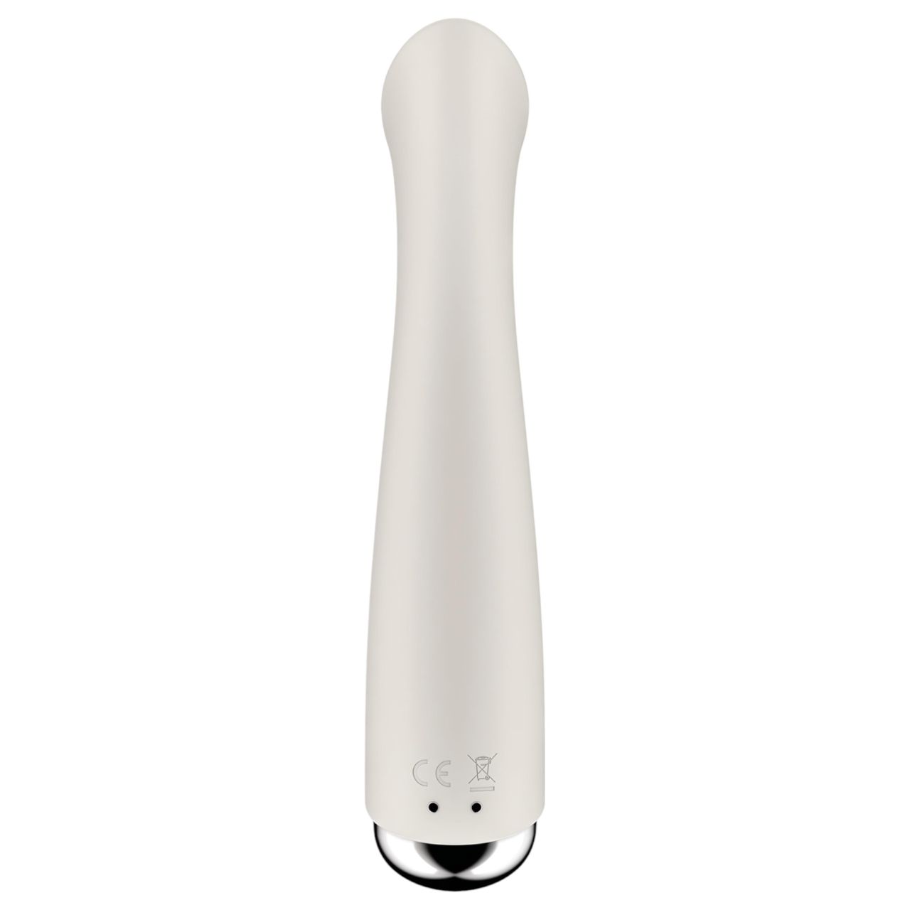 Satisfyer Spinning G-Spot 1 - forgó fejes G-pont vibrátor (bézs)