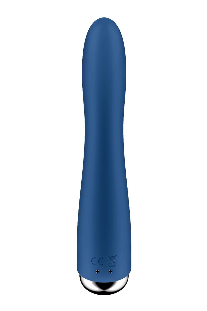 Satisfyer Spinning Vibe 1 - forgó fejes G-pont vibrátor (kék)