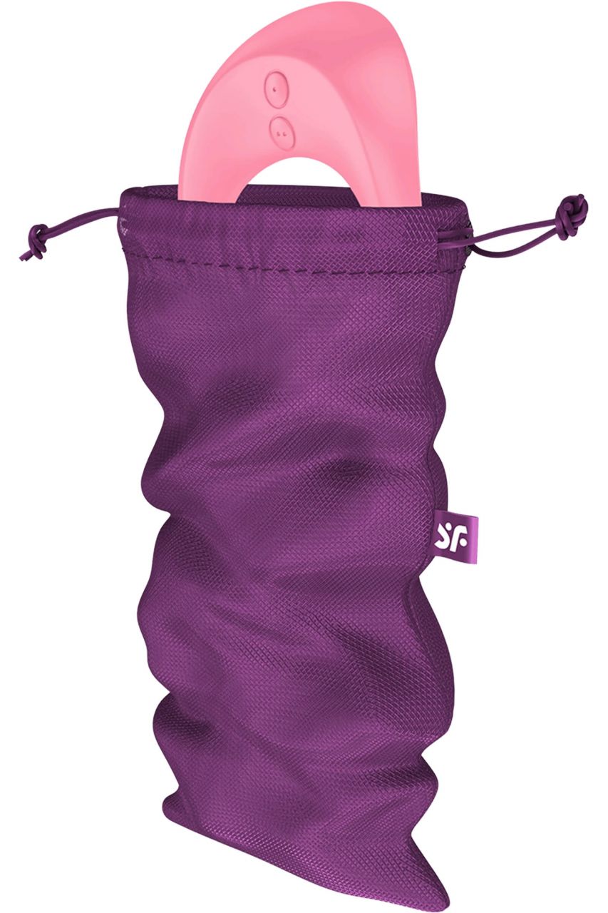 Satisfyer Treasure Bag M - szexjáték tároló táska - közepes (lila)