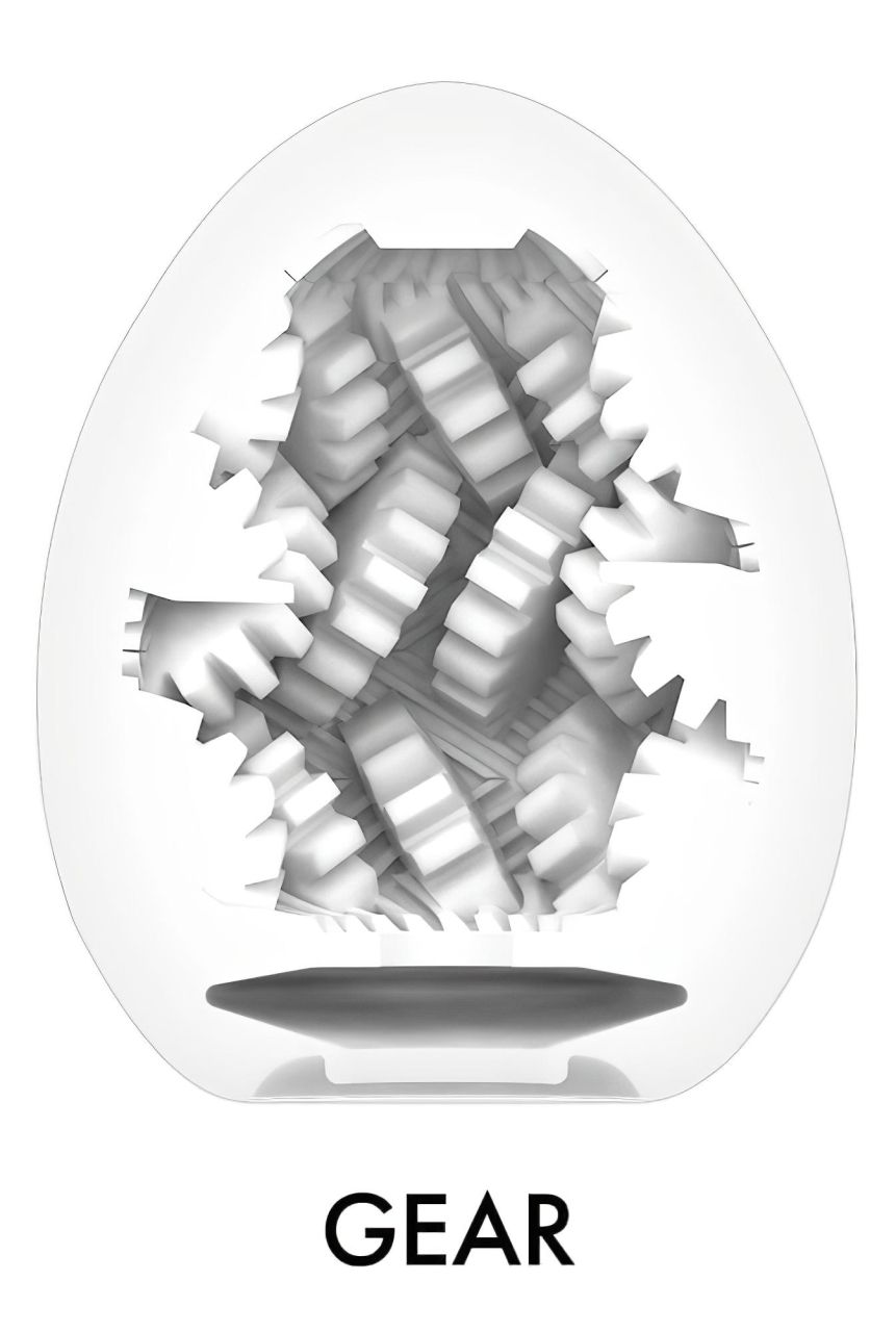 TENGA Egg Gear Stronger - maszturbációs tojás (6db)