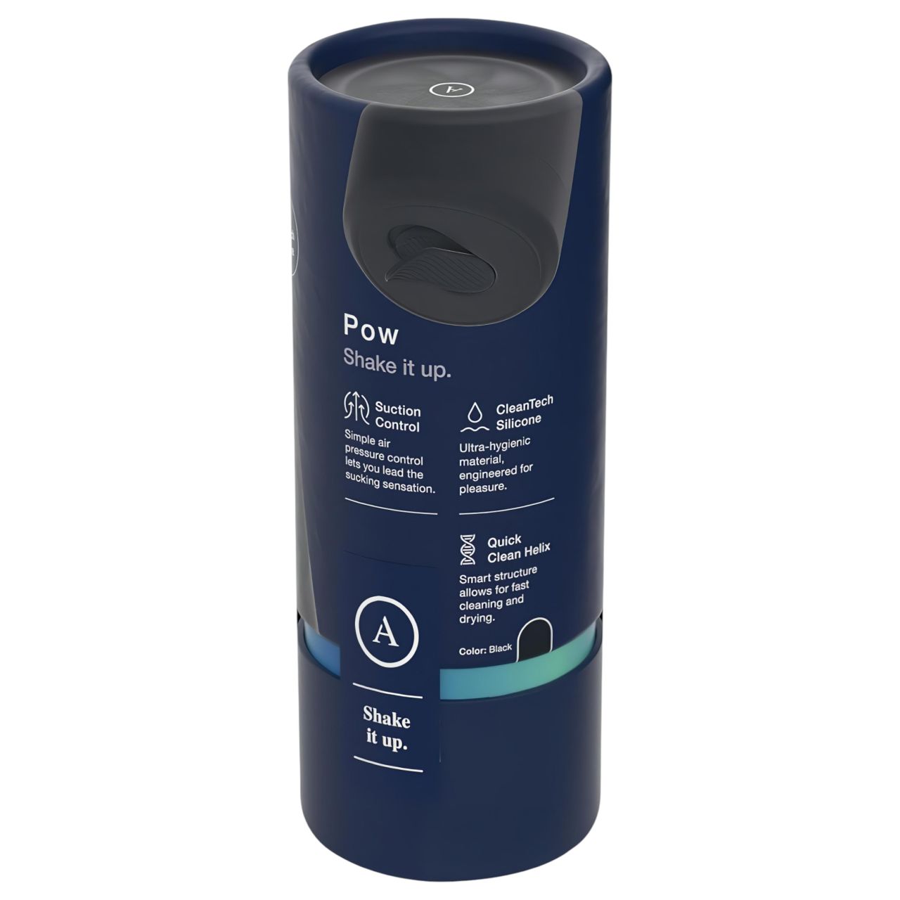 Arcwave Pow - manuális szívó maszturbátor (fekete) Arcwave Pow - manuális szívó maszturbátor (fekete)