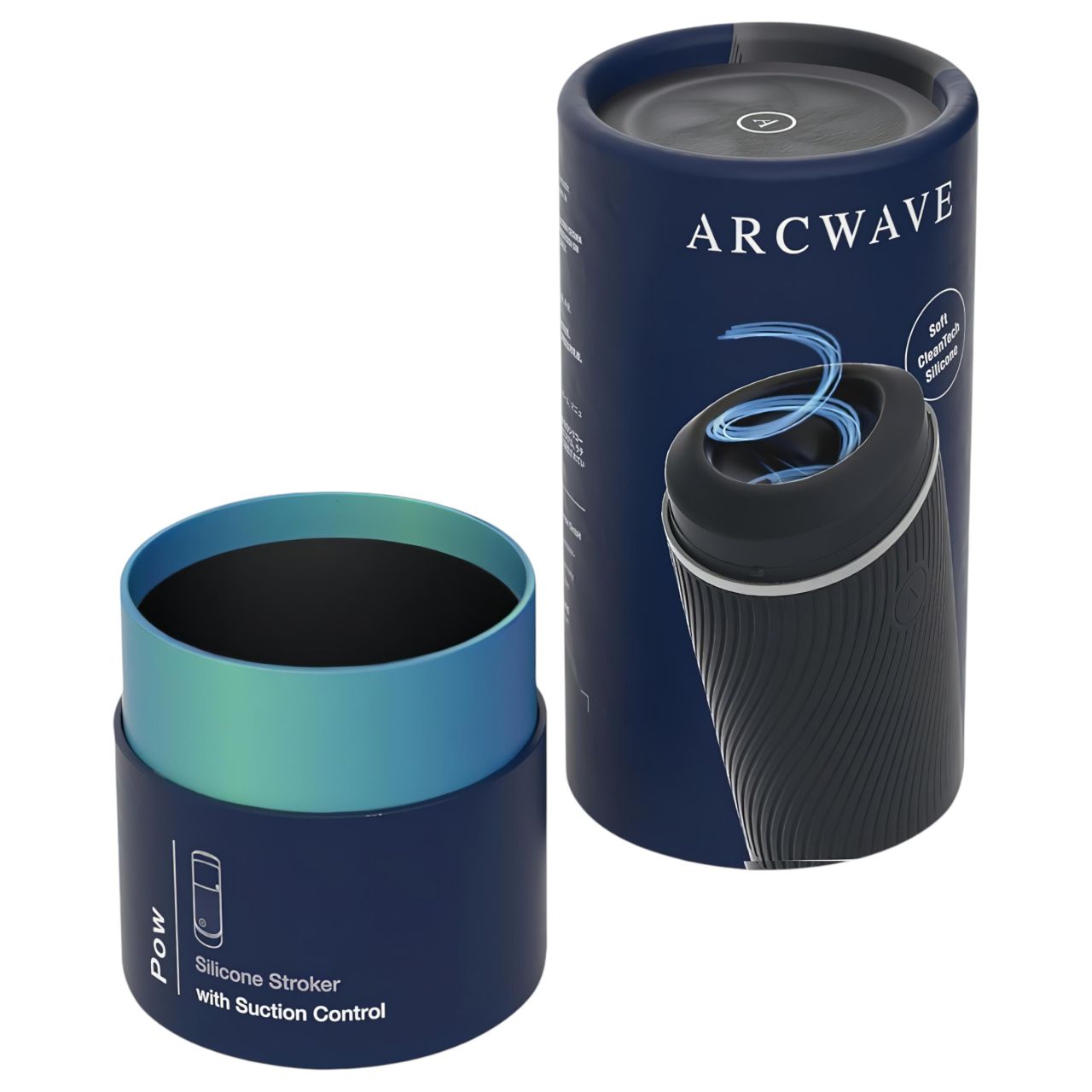 Arcwave Pow - manuális szívó maszturbátor (fekete) Arcwave Pow - manuális szívó maszturbátor (fekete)