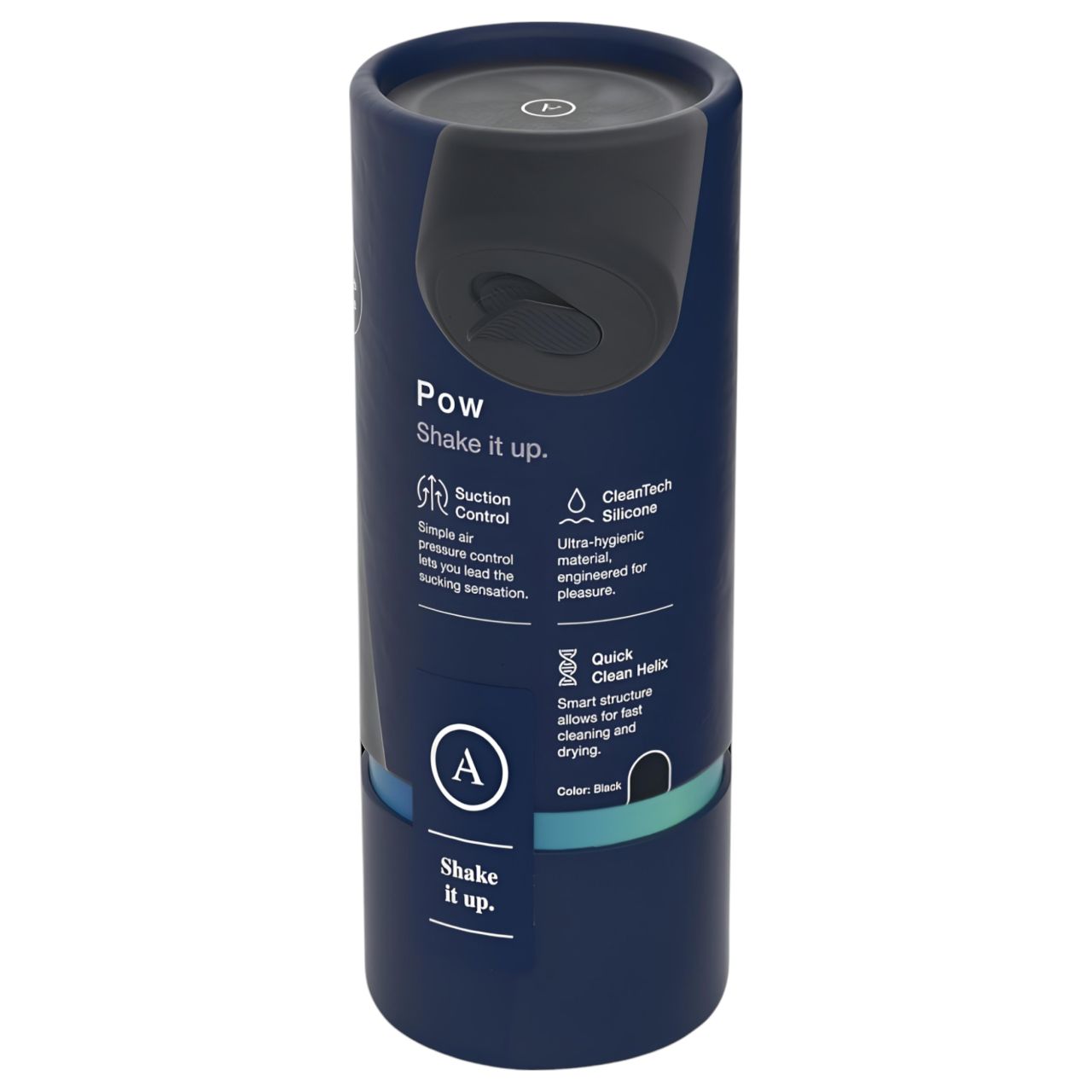 Arcwave Pow - manuális szívó maszturbátor (fekete) Arcwave Pow - manuális szívó maszturbátor (fekete)