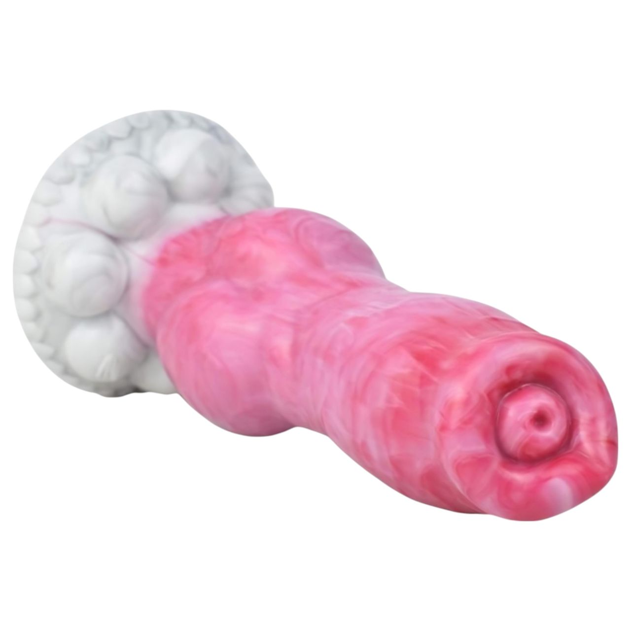 Animalorny Buldog - kutya pénisz dildó - 17cm (pink)