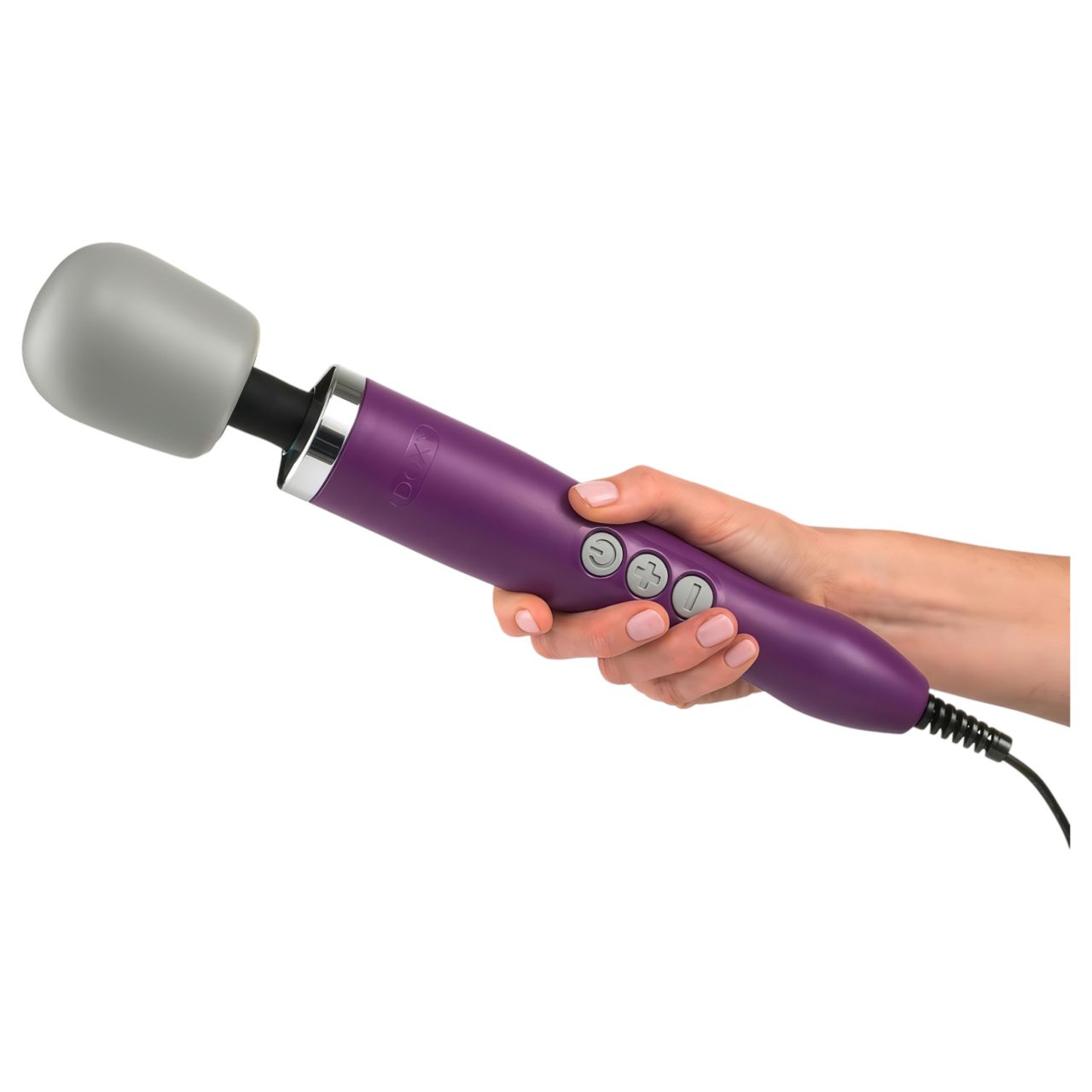 Doxy Wand Original - hálózati masszírozó vibrátor (lila)