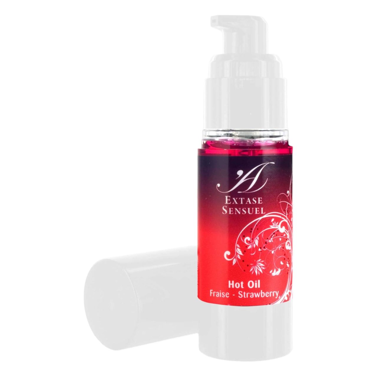 Extase Sensuel - melegítő masszázsolaj - eper (30ml)